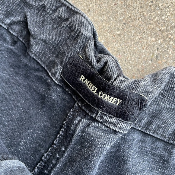 RACHEL COMEY Women's Elkin Pants Size 4 In Black Washed - Picture 5 of 12